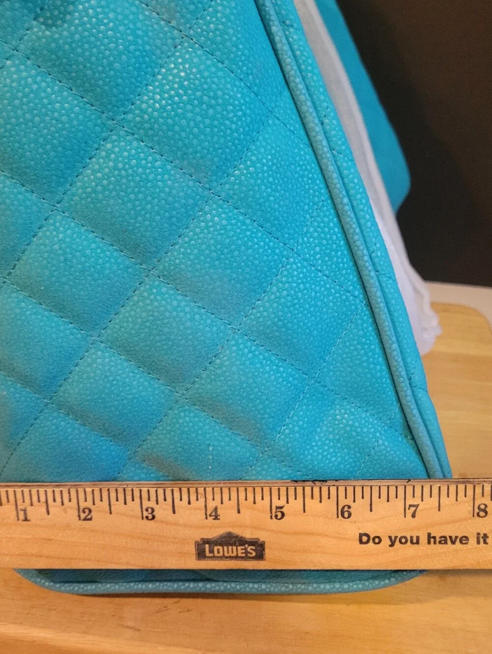 NEW Oversized  City Tote Carry All Turquoise Air  Travel Cruise WeekenderAppro